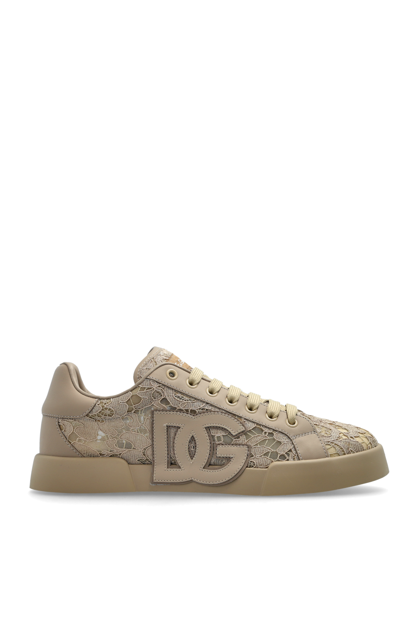 スニーカー Dolce & Gabbana Low-Top Lace Sneakers With Suede Inserts Dolce & Gabbana Men's Low Top Suede Leather Sneakers Shoes